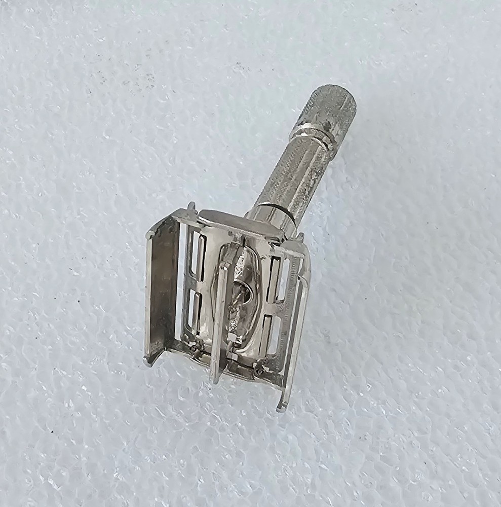 Gillette 1959 (E-2) TTO Fat Boy Adjustable Razor Vintage (A1)