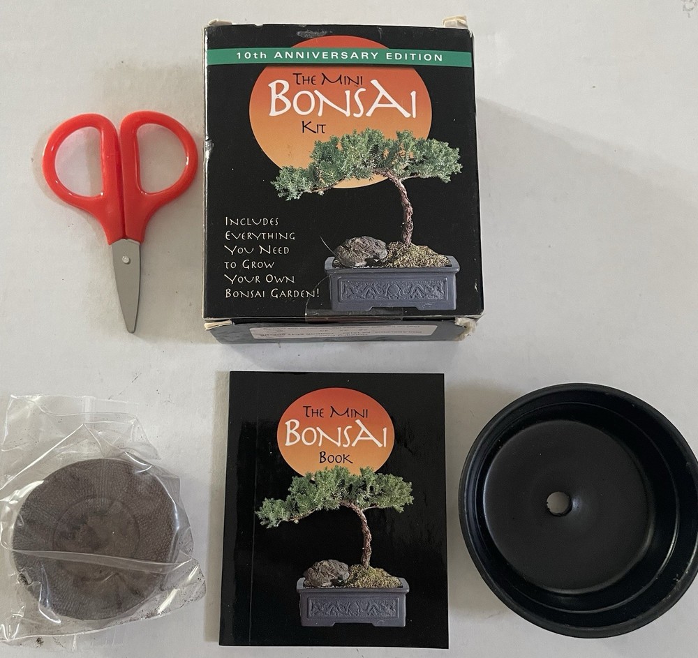 The Mini Bonsai Tree Growing Kit & Book