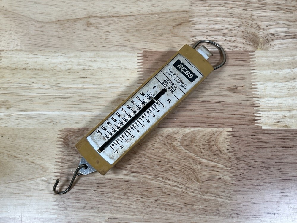 RCBS Trigger Pull Gauge OHAUS Scale Corp. USA Used