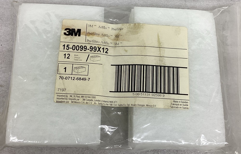 3M ADFLO PREFILTER 15-0099-99X12