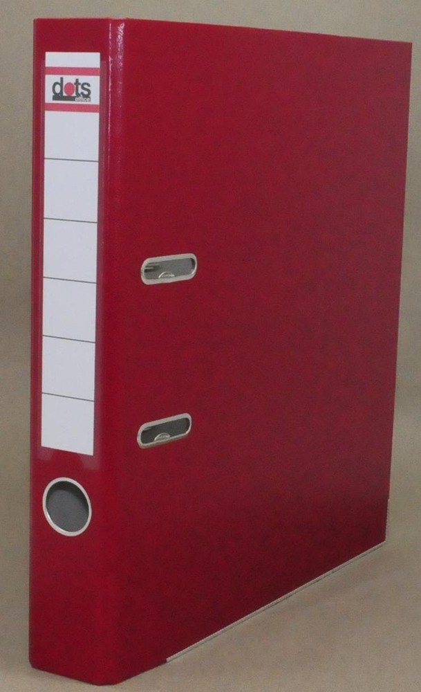 Red dots Folder 5 CM wide