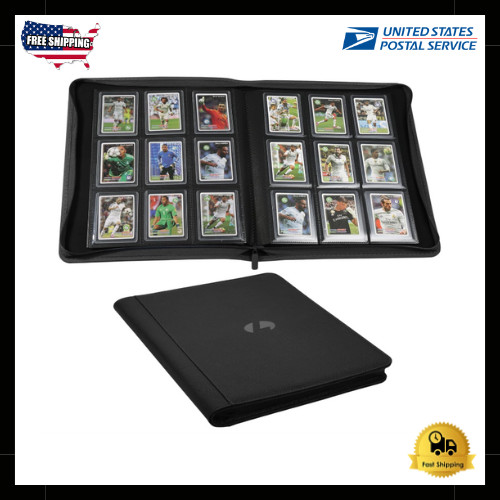 Toploader Binder Holds 288 Toploaders 9 Pocket Top Loader Binders with Sleeves..