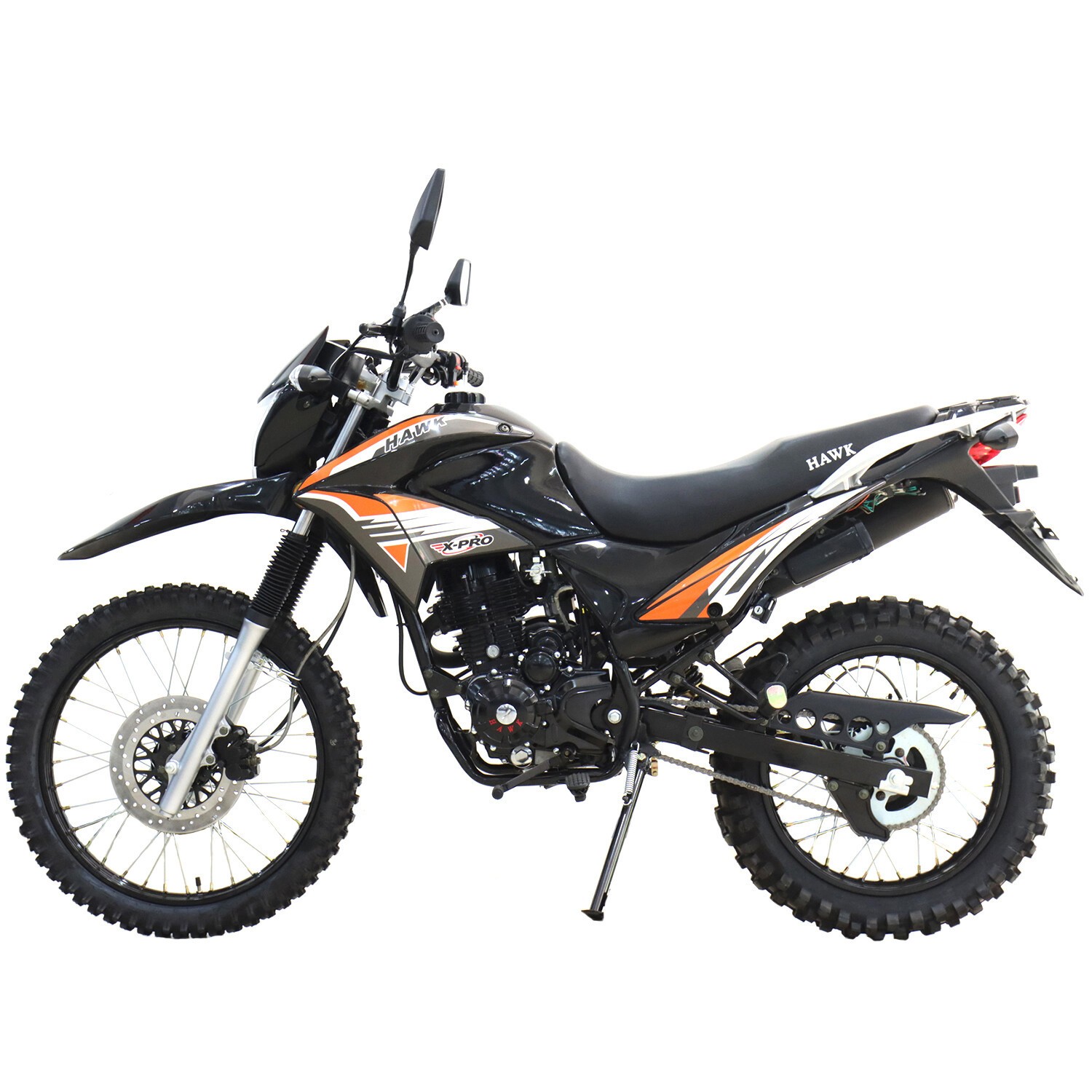 X-PRO Hawk 250 Dirt Bike Dual Sports Enduro Street Bike Motorcycle Free Shipping