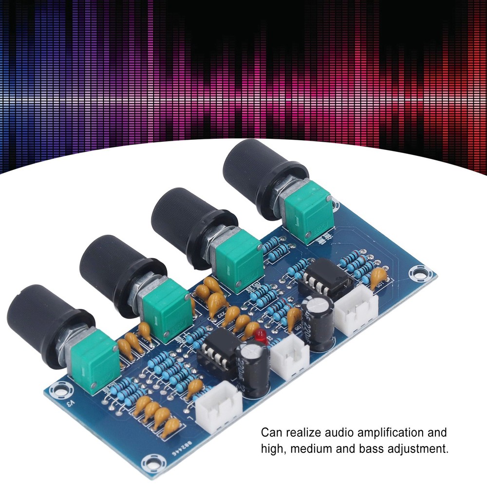 Preamp Module Adjustment Channel Preamplifier Board Core NE5532 Chip❀