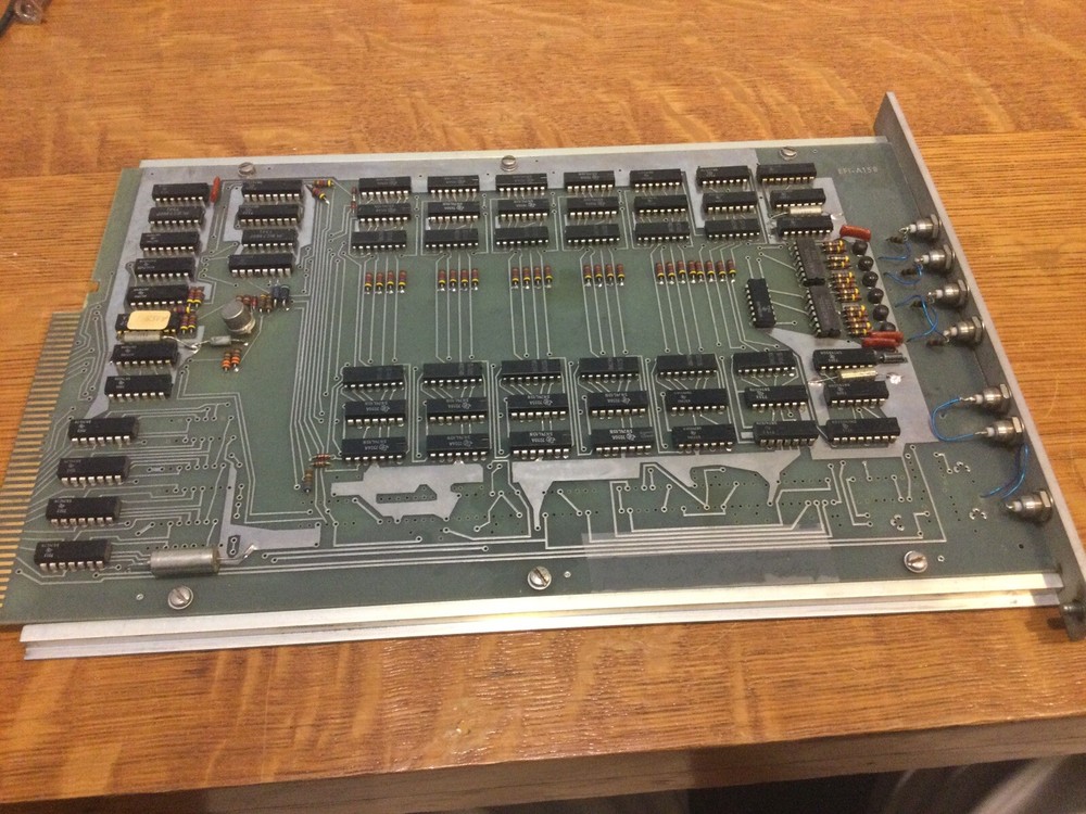 CAMAC Crate Plugin Quad Scaler.