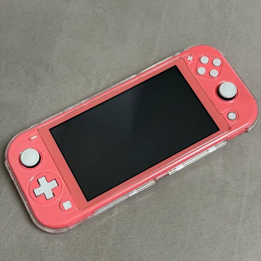 Nintendo Switch Lite Coral Unlocked with Screen Protector Official