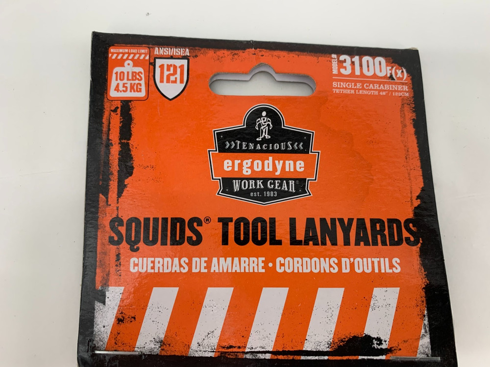Ergodyne Squids 3100 Single Carabiner Tool Lanyard