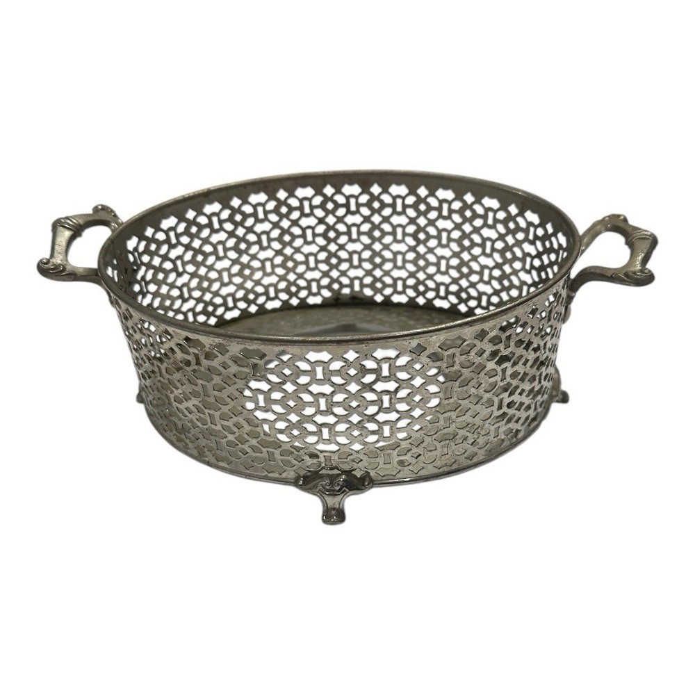 Vintage Manning Bowman & Co. Silverplate Casserole Holder