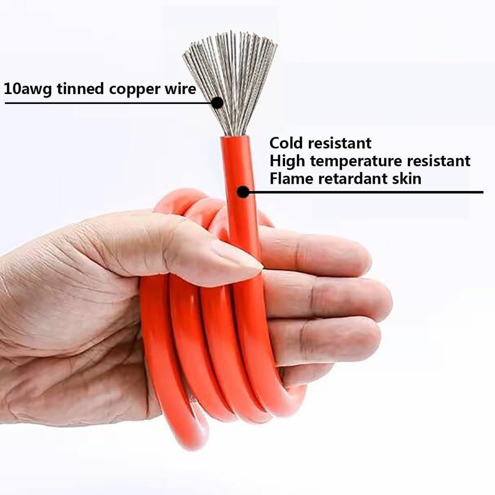 15A SAE Battery Extension Cable with Quick Disconnect - Weatherproof & Safe