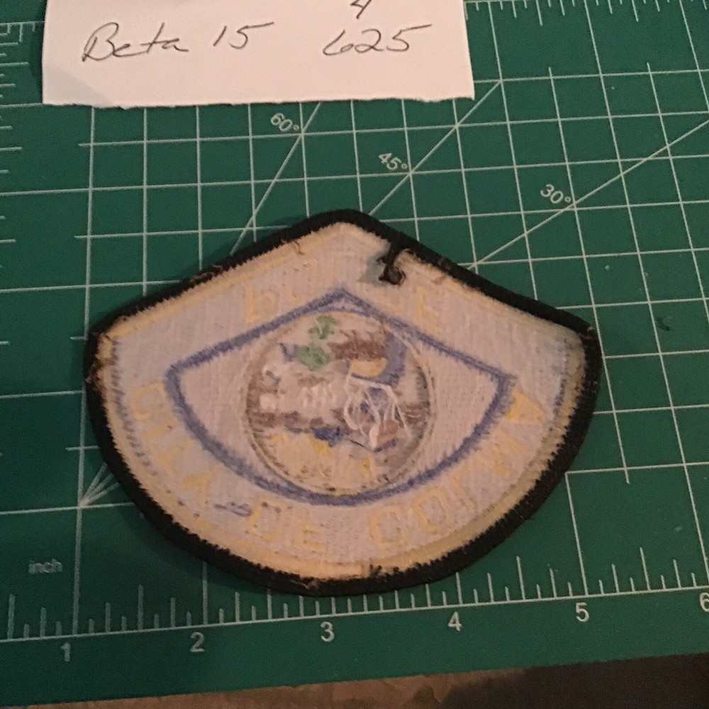 CALIFORNIA CA COLMA POLICE NICE SHOULDER PATCH SHERIFF