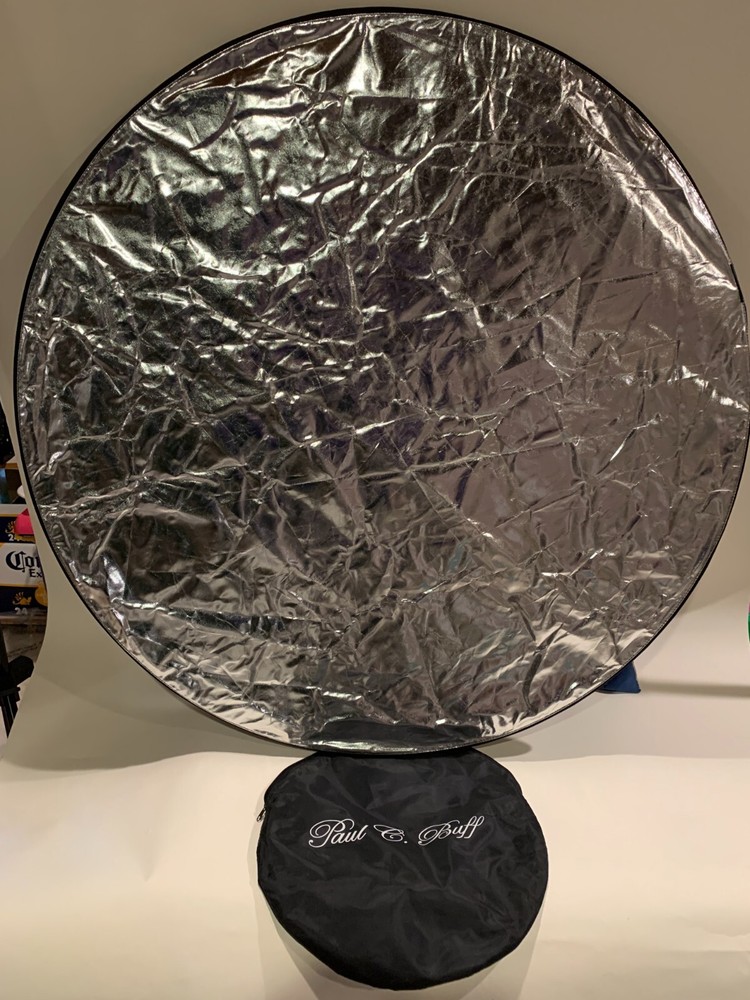 Paul C Buff Light Reflector Collapsible Disc with Light Gear Boom