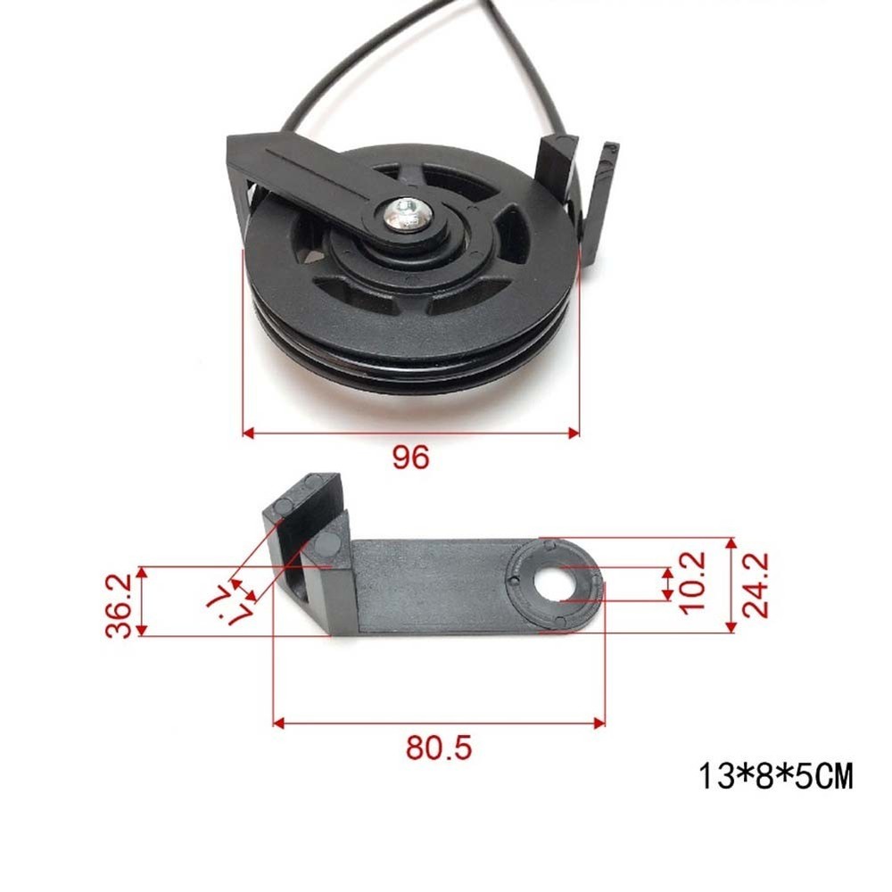 Replacement Part Pulley Guide Plate Stable Operation High-strength Construction