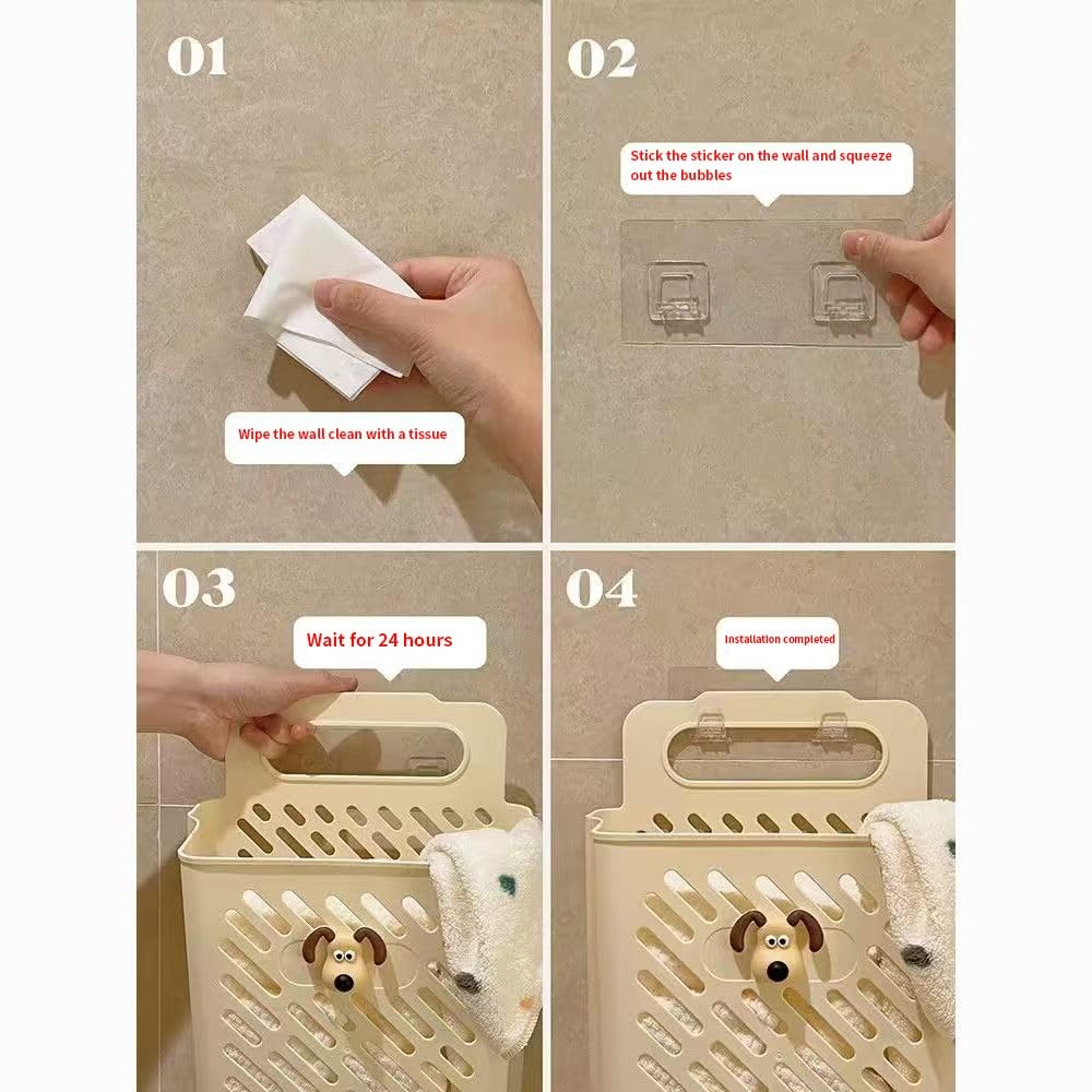 4 PCS Shower Caddy Adhesive Replacement Sticker for Large Diameter Bathroom B...