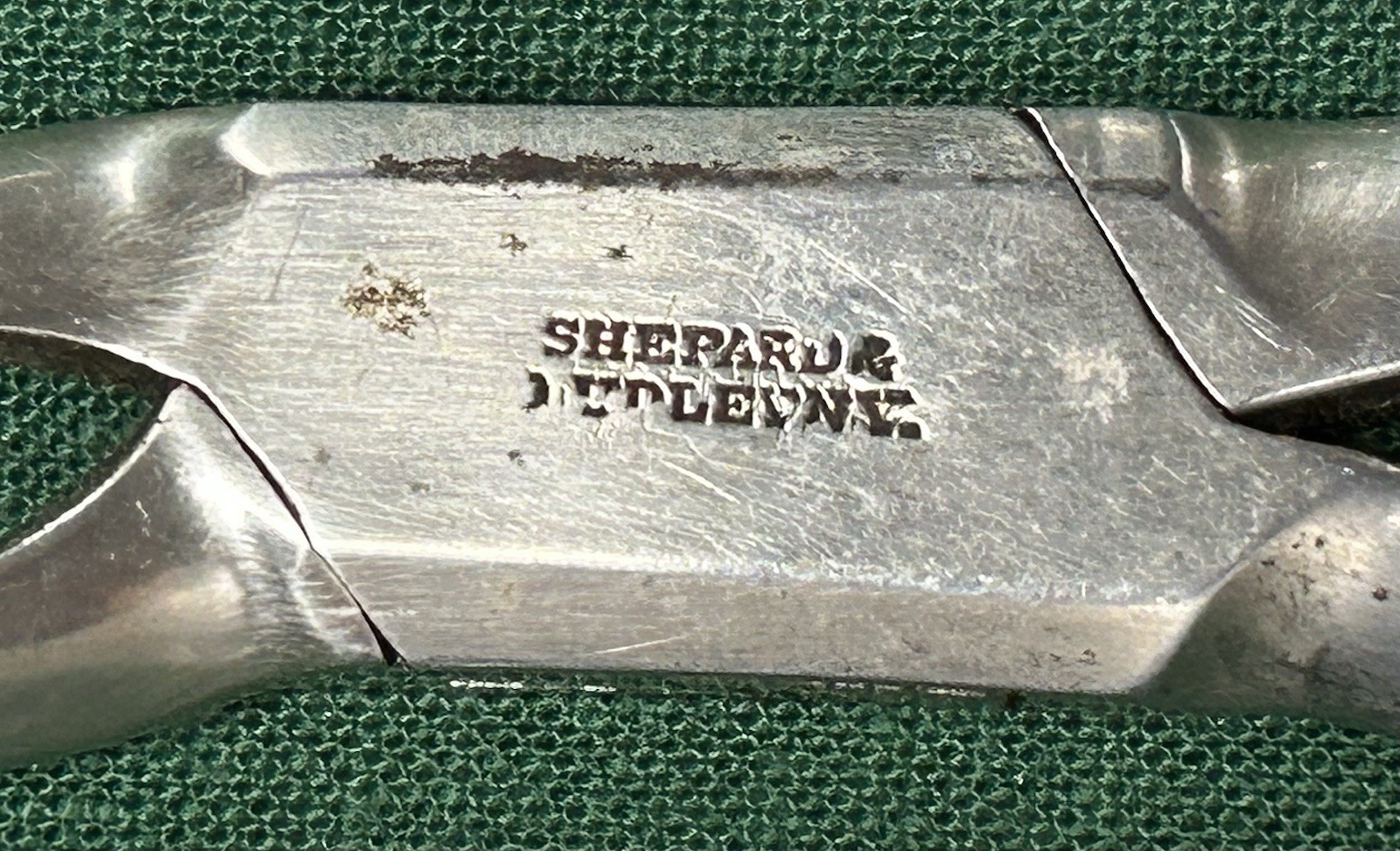 Orig 19th Century Civil War Dental Tooth Extractor Marked Shepard & Dudley NY