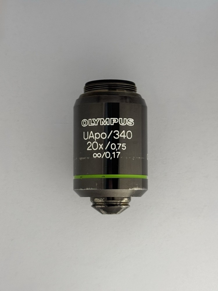 Olympus UApo/340 20x/0.75  ∞/0.17 Microscope Objective Lens