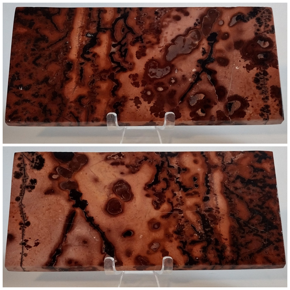Large Picture Jasper Slab Red Desert Canyon Scenic Stone Rustic Decor (31