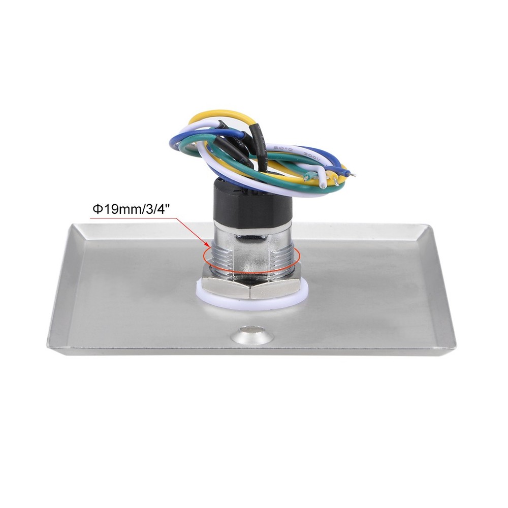 Key Switch On/Off Exit Switches Door Release SPST for Access Control w 2 Keys