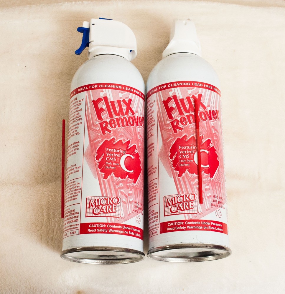 MicroCare Flux Remover, Two Cans