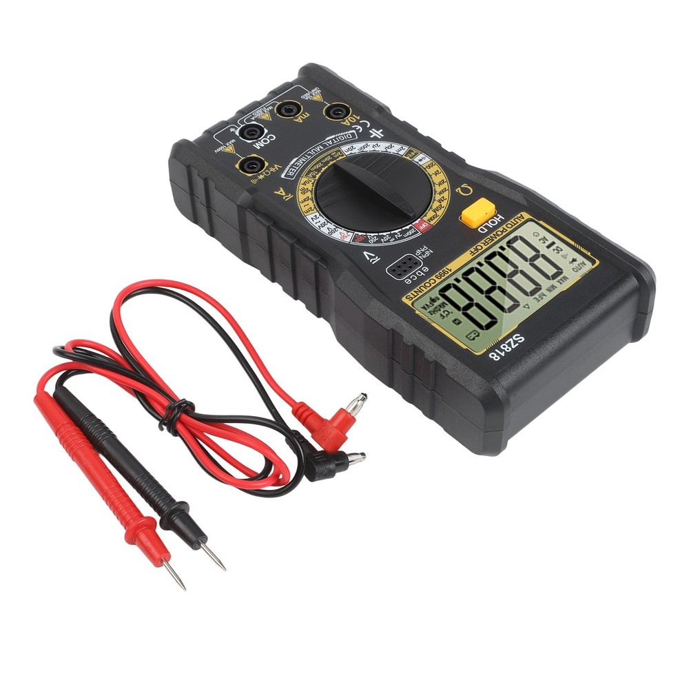 Rechargeable Digital Multimeter SZ818 for ACDC Voltage and NCV Detection
