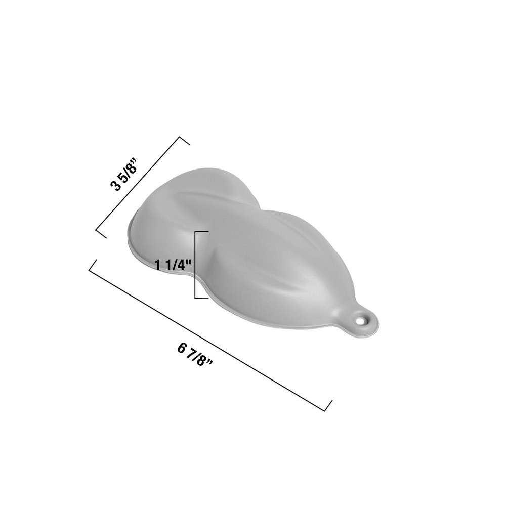 25 Pack Mini Speed Shapes Black / White / Gray - Plastic Paint Model