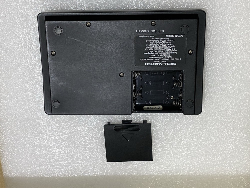 Franklin Computer Spell Master Linguistic Technology - Proximity/Merriam-Webster