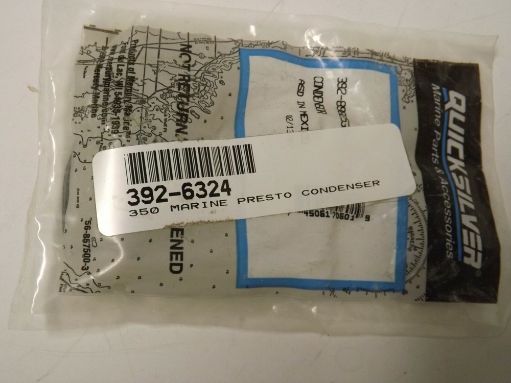 Quicksilver / Mercruiser ignition condensor 392-898253002 392-6324