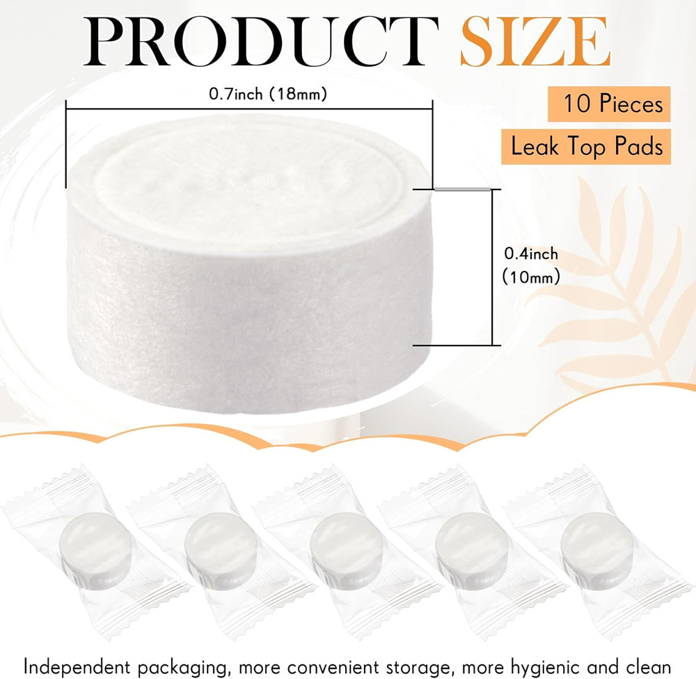 10 Pcs Replacement Pads for Under Sink RO Automatic Leak Detectors 18mm