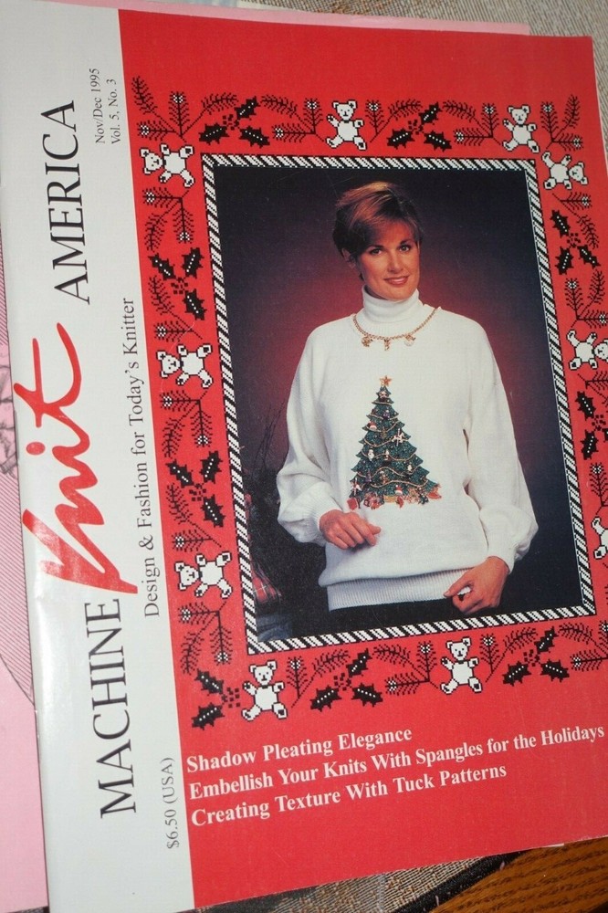 Machine Knit America Machine Knitting Book