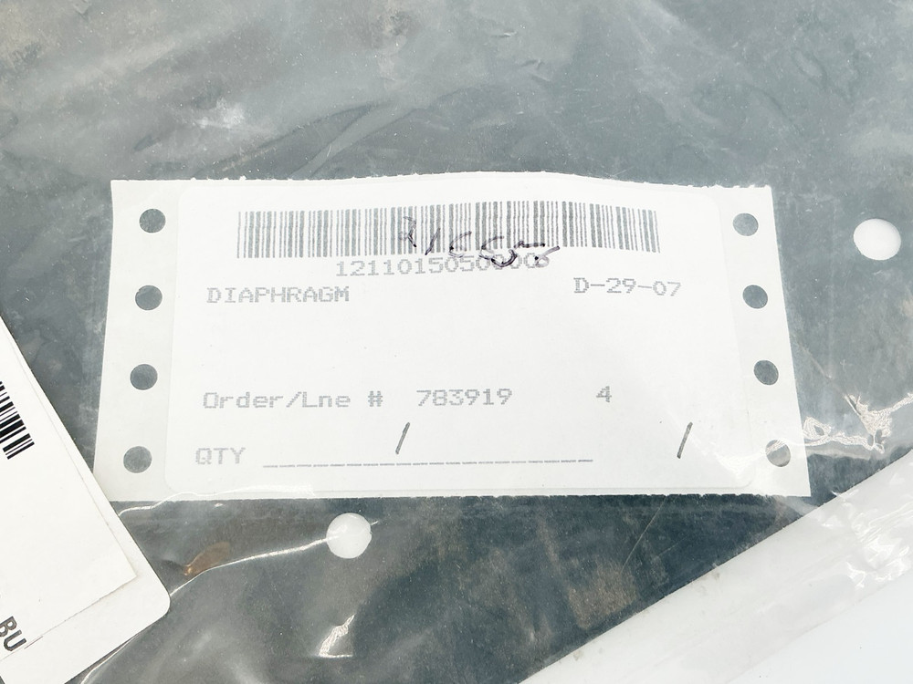 New Sensus 121-10-150-50 Pump Diaphragm - No Box