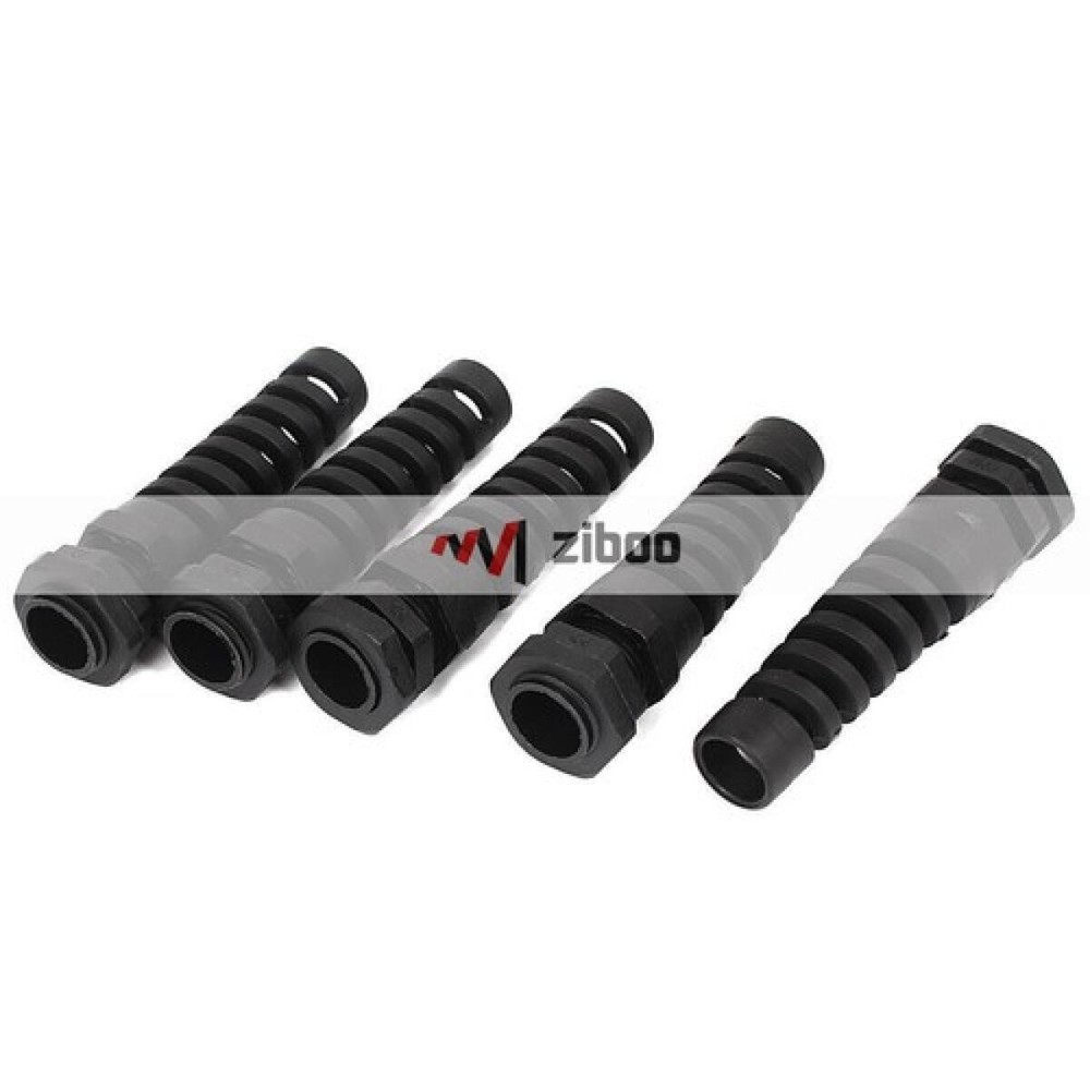 5Pcs PG16 10-14mm Range Waterproof Cables Fixing Glands Fastener Connector