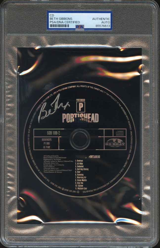 Beth Gibbons Signed Autographed CD "Dummy" Portishead PSA/DNA Authenticated