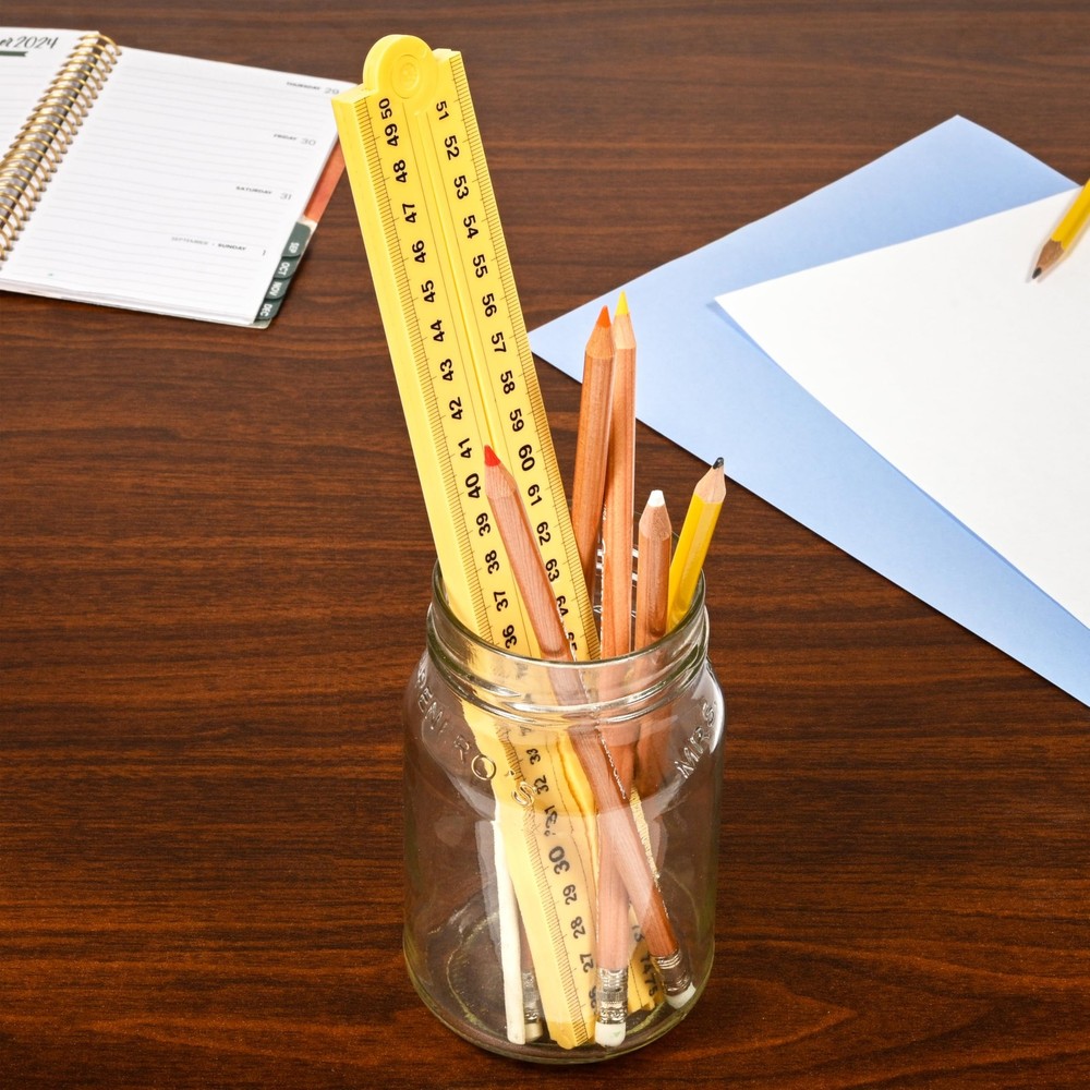 Learning Advantage Folding Meter Stick | Measure in Inches, Centimeters,...