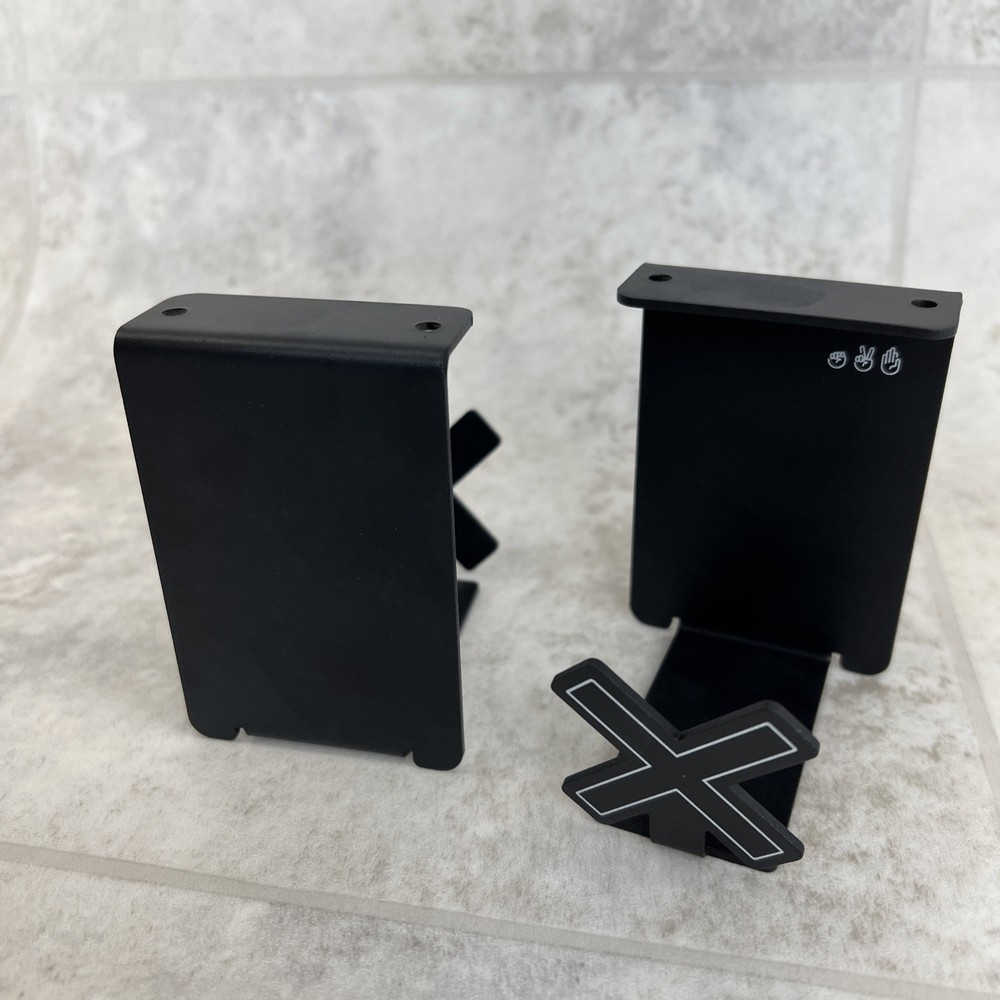 2 Pack! HC128 Headset Controller Holder Hanger Desk, Wall Includes Adhesive