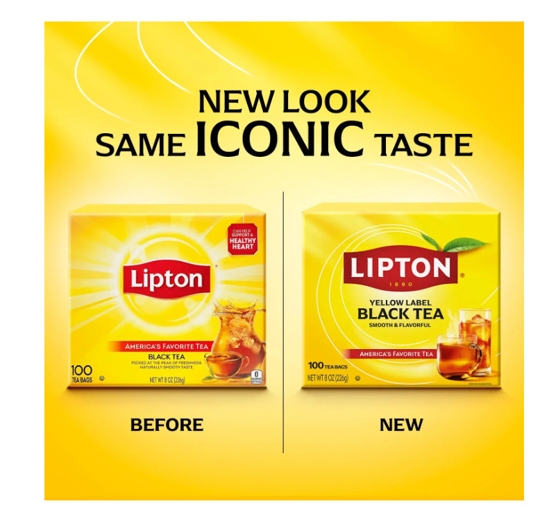 Lipton Black Tea bags, 100 count...