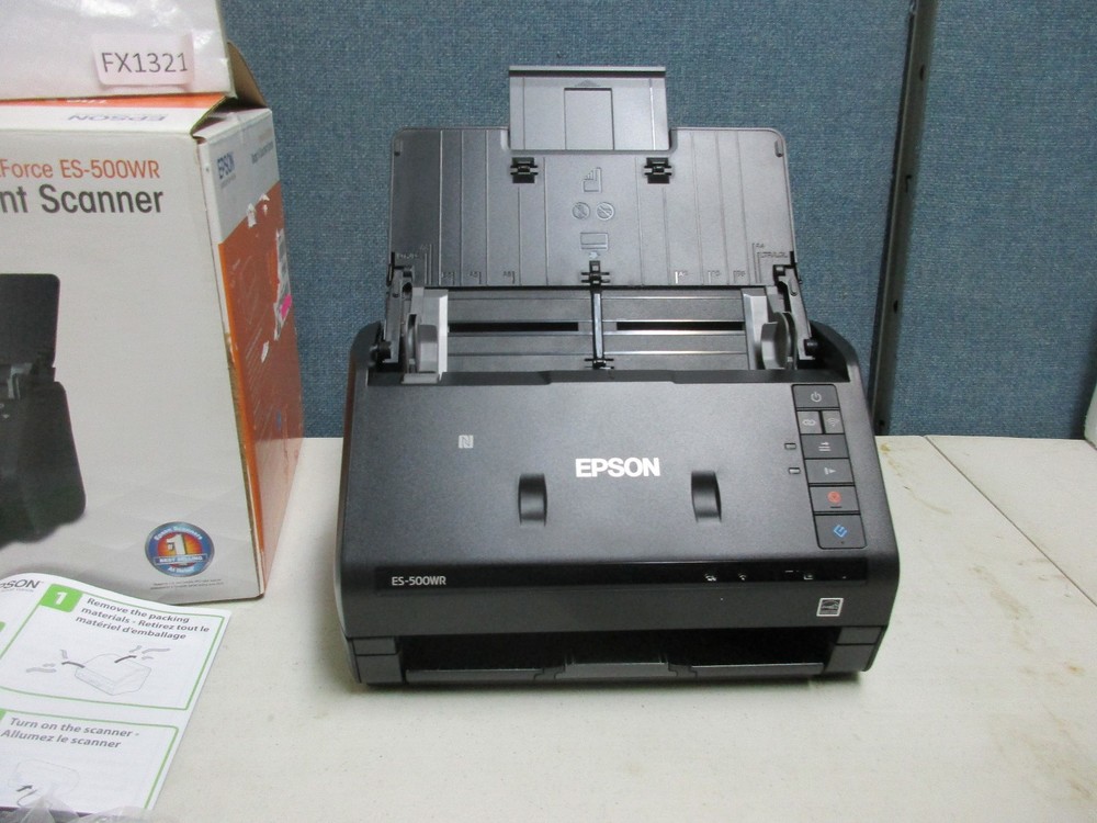 EPSON WORKFORCE ES-500WR WIRELES COLOR DOCUMENT SCANNER: Accounting Edition-OPEN