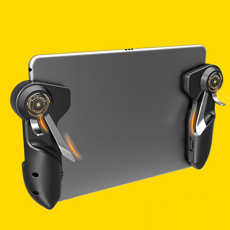 Trigger Joystick Controller 6 Finger Operations Button For iPad PUBG Tablet r