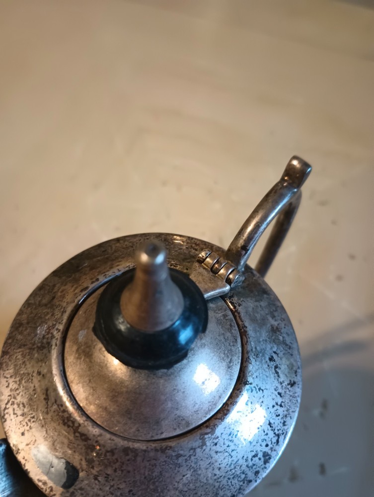 Leonard Etched Silver Plated Footed Creamer Milk Kitchen Accessory