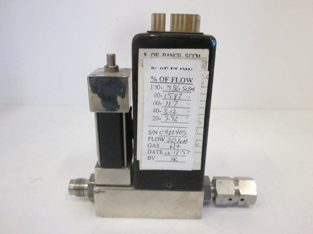 Unit Instruments, UFC-1020, Mass Flow Controller, 20 SLM, H2, Used