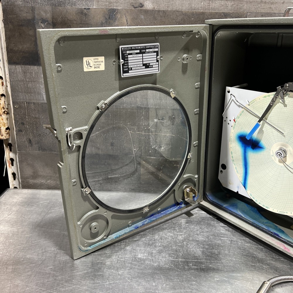 Weksler Instruments Chart Recorder Type LOM1A5B Used Surplus. Item ID 1