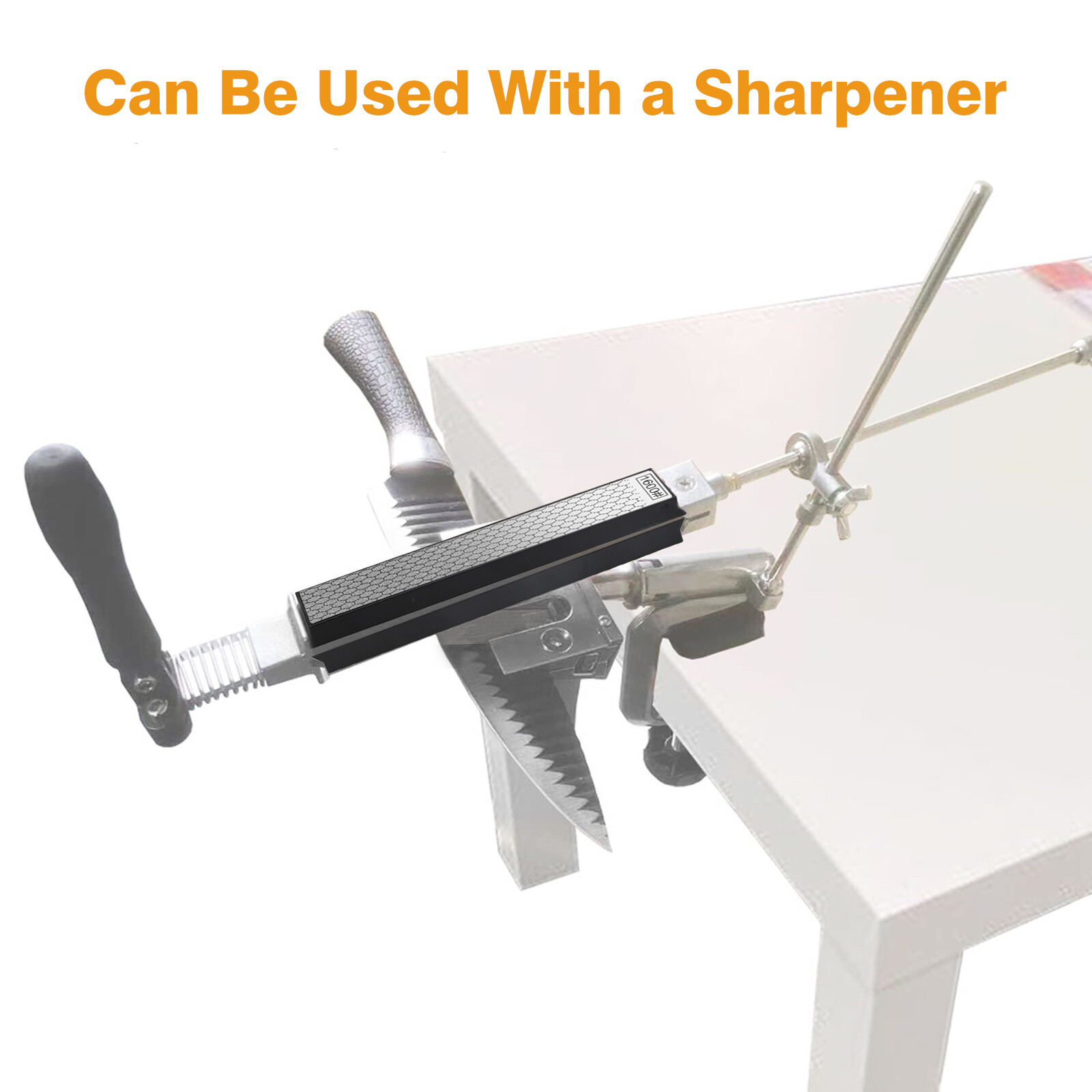 4PCS Diamond Sharpening Stone Set 400 600 1000 3000Grit Knife Chisel Sharpener