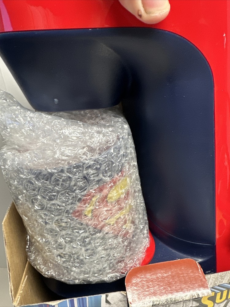 DC Superman 1 Cup Coffee Maker New HTF RARE