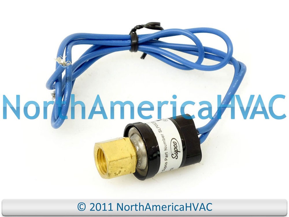 Low Pressure Control Switch w/ Automatic Reset Supco SLP2565 Open: 25 Close: 65