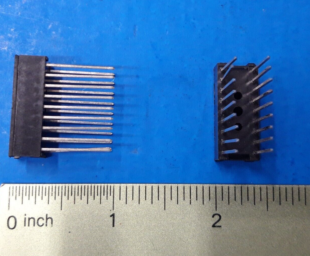 (2 Pcs) IC SOCKET , 41-753-BU , 18 PIN DIP SOCKET, WIRE WRAP , CA