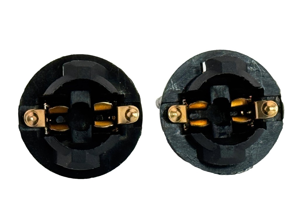 Rebaydo 2pcs T10 Wedge Socket Twist Lock Black