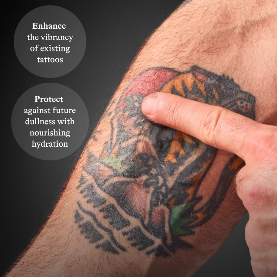 Harry’s Tattoo Frost, Tattoo Aftercare Gel for Hydration & Vibrancy, Fragrance-F