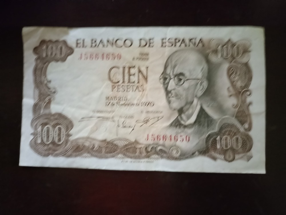 Spain 100 pesetas 1970