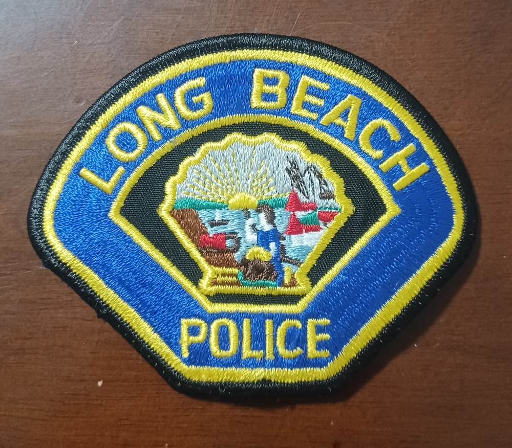 Long Beach California Police Shoulder Patch