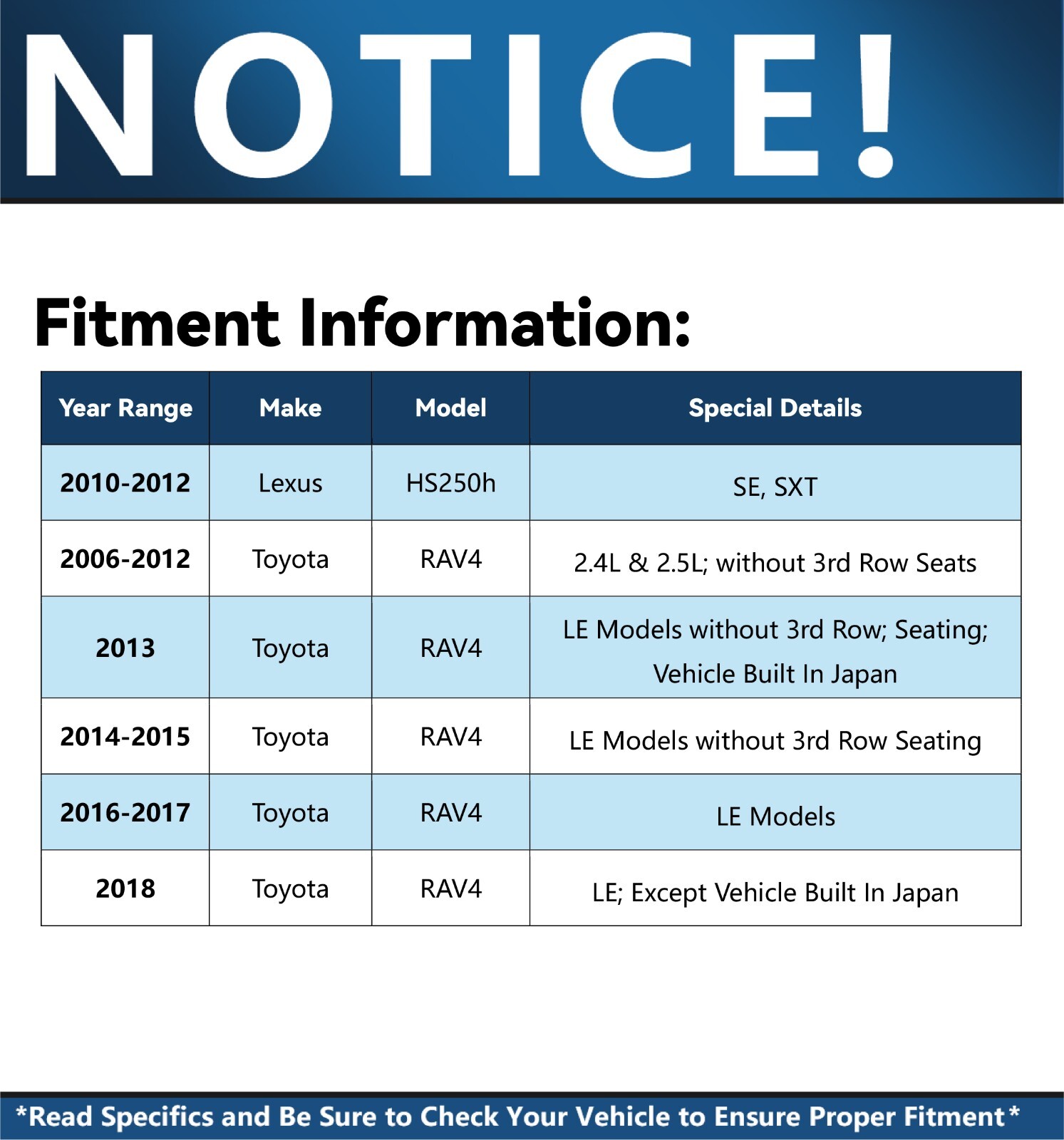 Front Rear Brake Rotors + Brake Pads for 2006-2018 Toyota Rav4 Lexus HS250H
