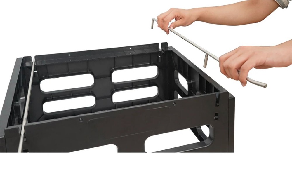 Beehive Stand, Whit Frame Support Holder (10 Frames Langstroth Beehive).