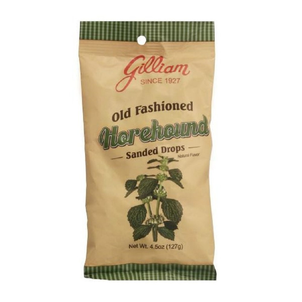Gilliam Sanded Drops Horehound 4.5oz Bag
